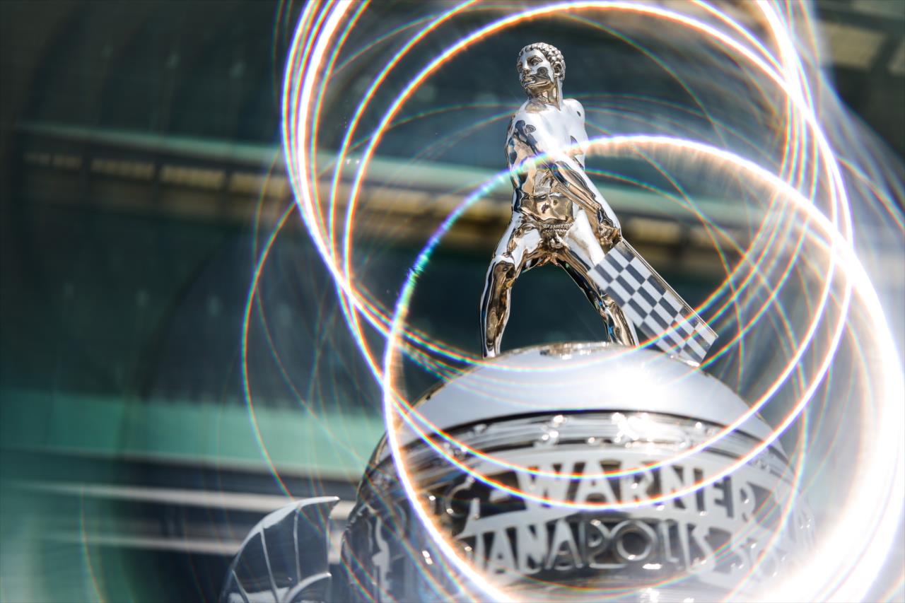 The Borg Warner Trophy - Indianapolis 500 Practice - By: Chris Owens -- Photo by: Chris Owens